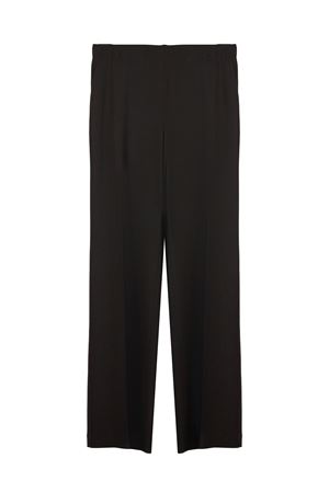 Pantalone in fibra sintetica nero VIA MASINI80 | P26M790A54